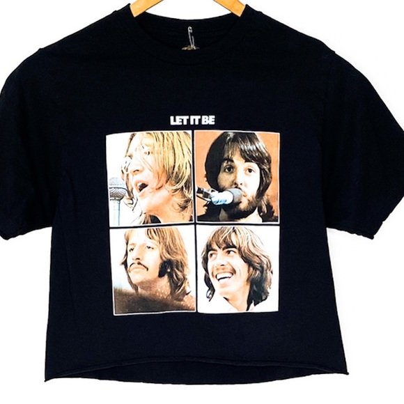 The Beatles Tops - The Beatles ‘Let It Be’ Crop